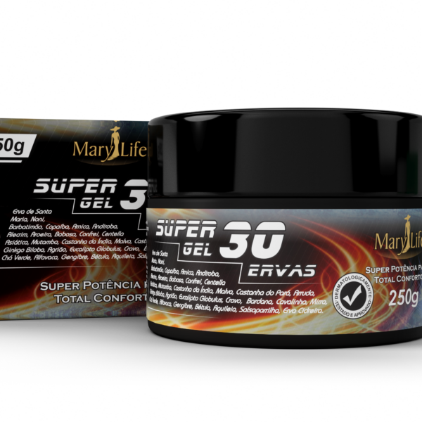POMADA SUPER 30 ERVAS MARY LIFE 250G POTE