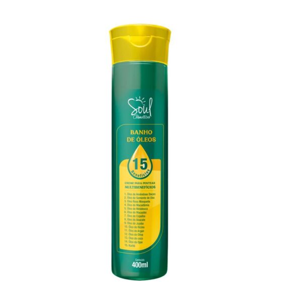 FINALIZADOR BANHO DE OLEOS 15 BENEFICIOS 400ML – SOUL