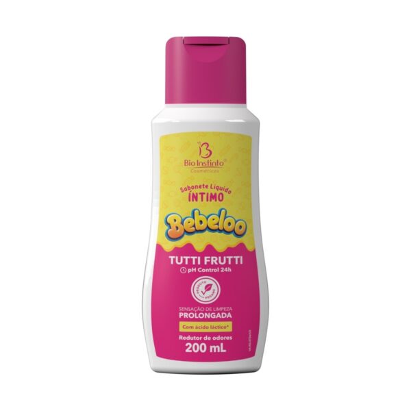 SABONETE INTIMO BEBELOO TUTTI FRUTTI BIO INSTINTO 200ML
