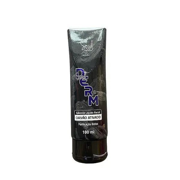 SABONETE FACIAL CARVÃO ATIVADO 100ML – SOUL