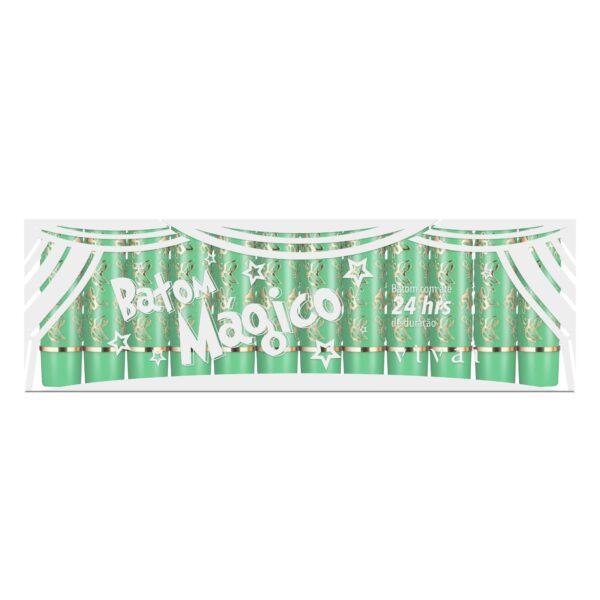 KIT BATOM MAGICO VERDE BELLA FEMME – 12 UNIDADES