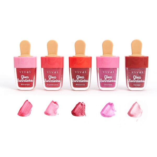 KIT GLOSS SORVETINHO VIVAI – 5 UNIDADES