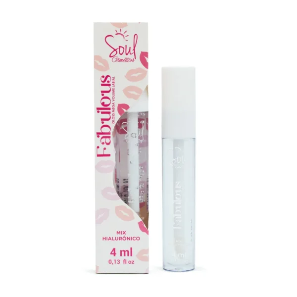 GLOSS FABULOUS COR 01 TRANSPARENTE SOUL