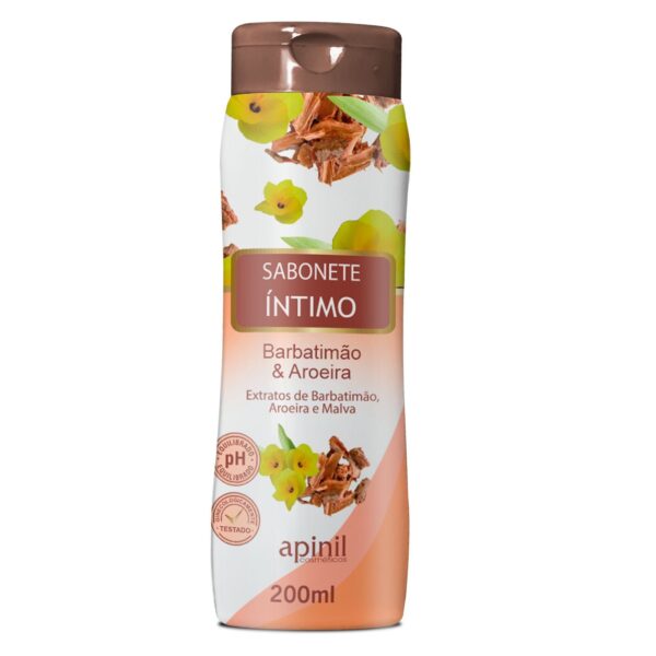 SABONETE INTIMO BARBATIMAO E AROEIRA 200ML APINIL