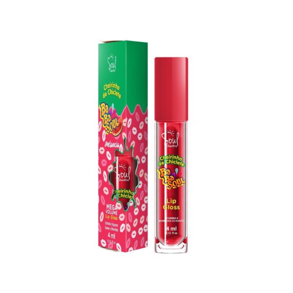 LIP GLOSS BABASOUL MELANCIA 4ML SOUL