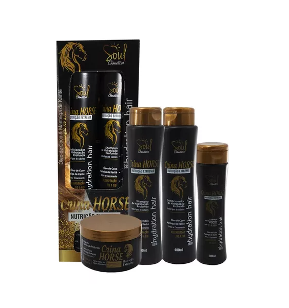 KIT CAPILAR 4 ITENS CRINA HORSE – SOUL
