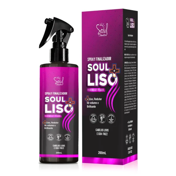 SPRAY FINALIZADOR SOUL + LISO 200ML  SOUL