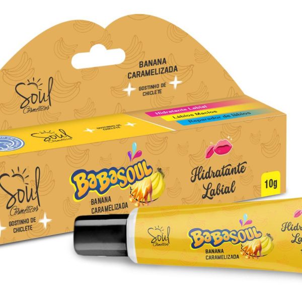 HIDRATANTE LABIAL BABASOUL BANANA CARAMELIZADA 10G
