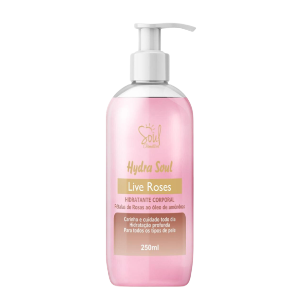 HIDRATANTE CORPORAL LIVE ROSES SOUL 240ML